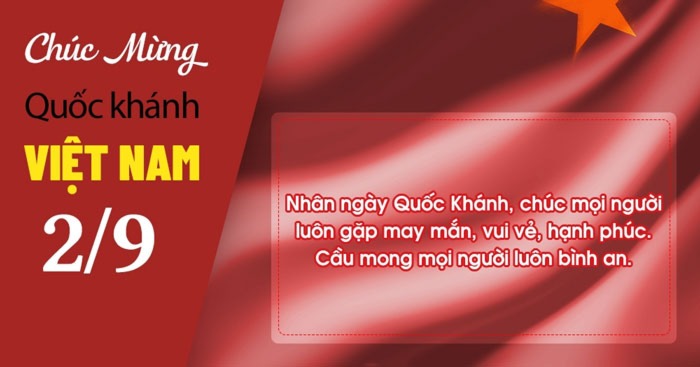 Hướng dẫn tạo thiệp mừng Ngày Quốc khánh 2/9 trực tuyến
