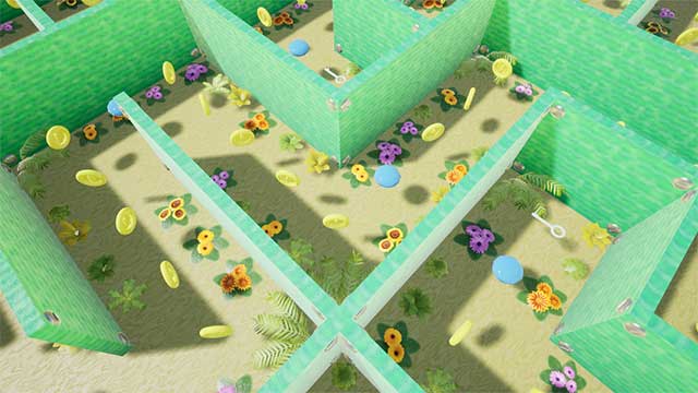 Hãy tìm cách thoát khỏi mê cung và thu thập càng nhiều tiền xu càng tốt