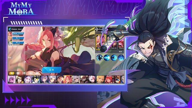 MyMyMoba có một dàn anh hùng đa dạng và mạnh mẽ cho bạn bạn lựa chọn