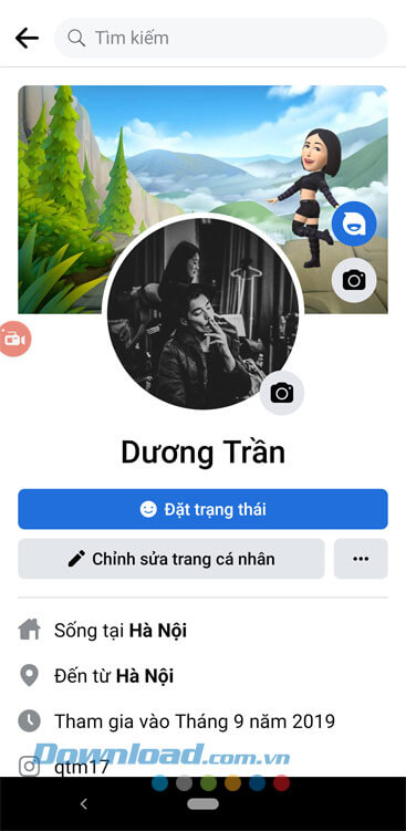 Đã thay đổi ảnh bìa