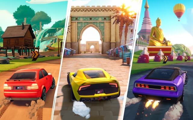 Horizon Chase 2 cho bạn đua xe vòng quanh thế giới với các phong cảnh tuyệt đẹp 