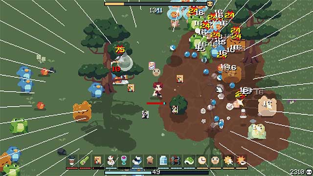 Mobmania là game hành động roguelike sôi động với tối đa 4 người chơi