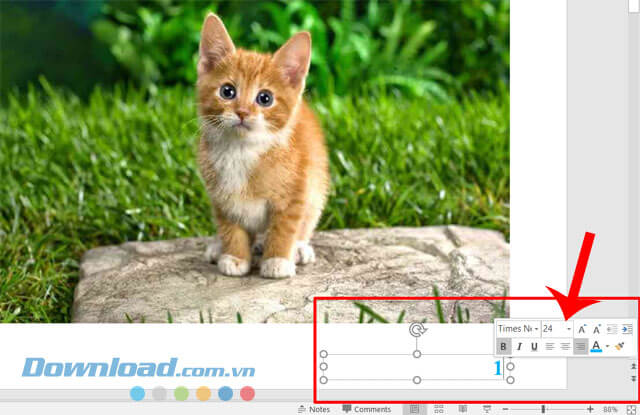 Chỉnh sửa số đánh dấu trang