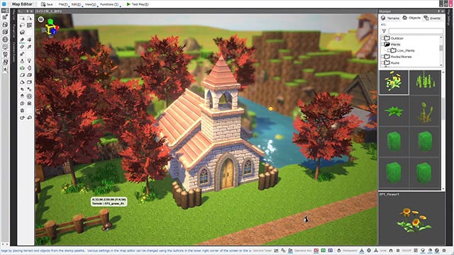 Bakin là công cụ phát triển game nhập vai không yêu cầu kiến thức lập trình