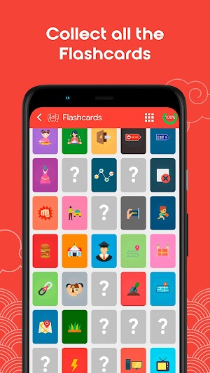 Chinesimple có rất nhiều flashcard hỗ trợ bạn học tập