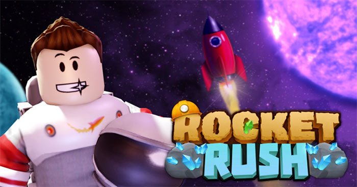 Game khám phá không gian vũ trụ trên Roblox - Rocket Rush Simulator