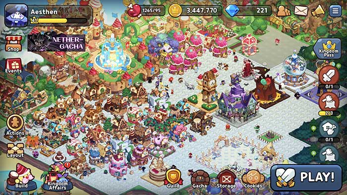 Game nhập vai hành động, kết hợp với xây dựng vương quốc - Cookie Run: Kingdom