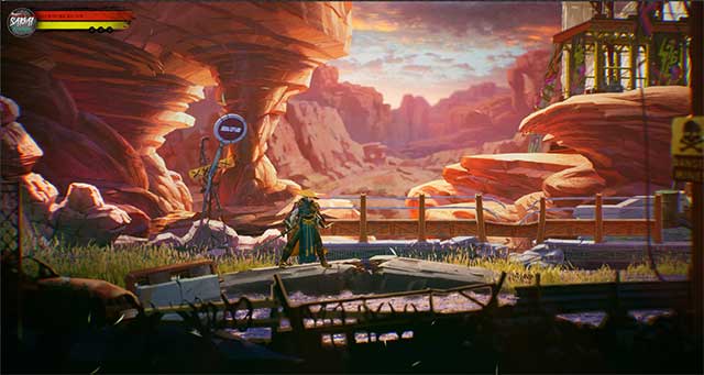 Trong game, bạn vào vai chiến binh Rip Kim, con người cuối cùng trên trái đất