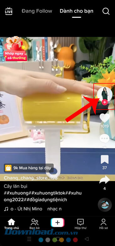 Tìm kiếm và đi tới cửa hàng bán sản phẩm