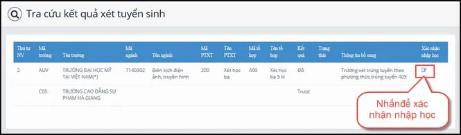  Nhấn vào biểu tượng chiếc bút