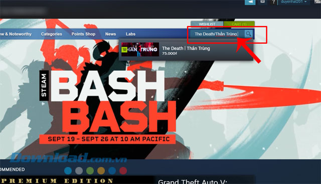 Tìm kiếm game Thần Trùng