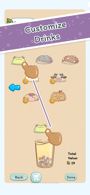 Tùy chỉnh và tự kết hợp để pha chế ra cốc trà sữa của riêng bạn trong game Boba Story 