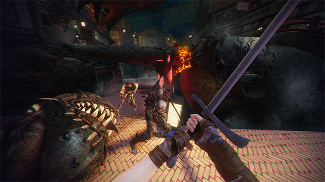 Chơi game Hell Sweeper VR ở góc nhìn thứ nhất trực quan