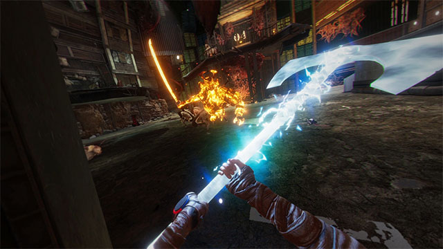 Làm chủ kho vũ khí cổ điển và hiện đại trong game Hellsweeper VR