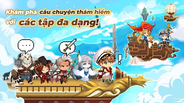 Tham gia các chuyến phiêu lưu thú vị, bất tận