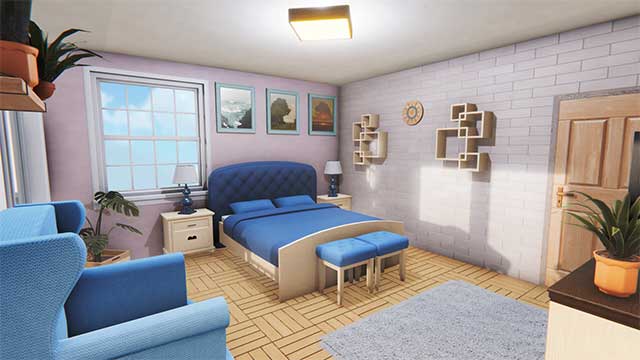 Trong game House Flipper 2, bạn có thể quyết định mọi công đoạn cải tạo nhà
