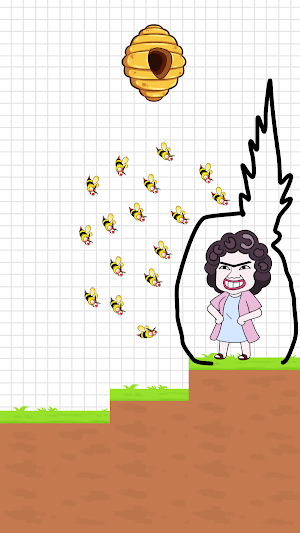 Tránh sự tấn công của bầy ong đông đảo