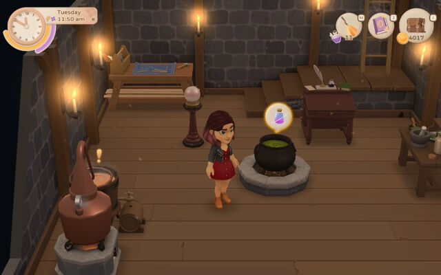 Điều chế thuốc phù thủy