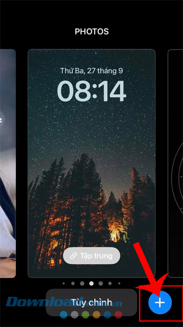 Nhấn vào biểu tượng dấu “+”