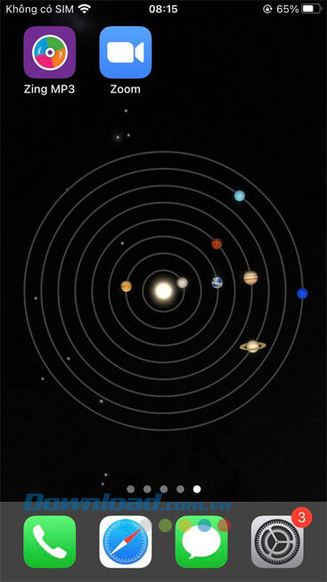 Màn hình chính thiên văn