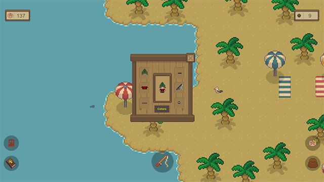 Phiêu lưu khám phá hòn đảo chứa đầy tài nguyên và cá trong Fisher’s Qualm game