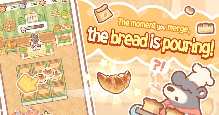 Bear Bakery cho iOS là game quản lý tiệm bánh vô cùng dễ thương