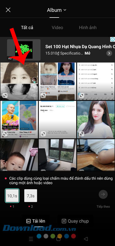 Chọn một hình ảnh bất kỳ