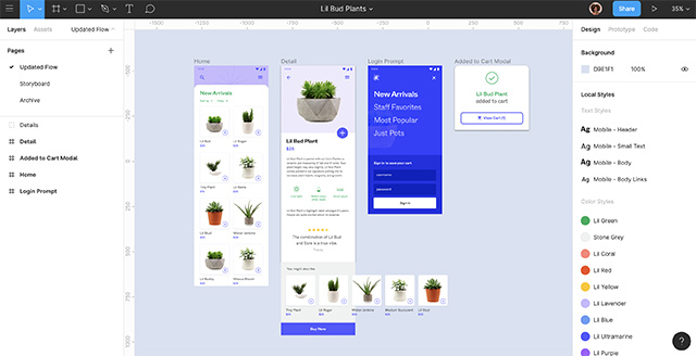 Figma Desktop là lựa chọn hoàn hảo để thiết kế website hiện đại, tự động