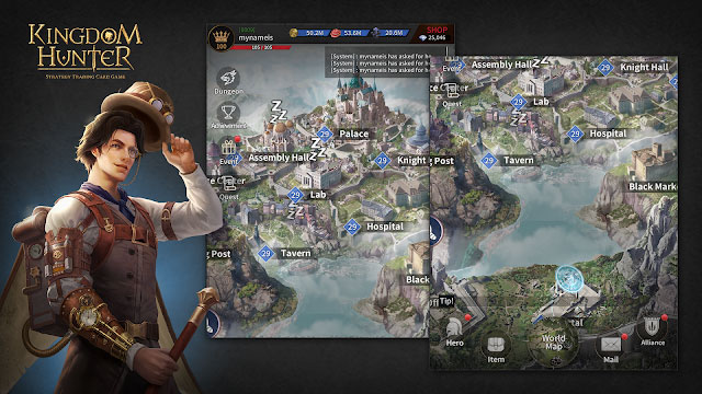 Kingdom Hunter là một trò chơi chiến lược thẻ tướng hoành tráng có tới hàng trăm anh hùng