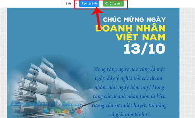 Thiệp chúc mừng ngày Doanh nhân Việt Nam 13/10