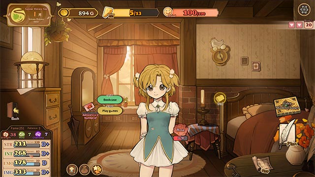 Volcano Princess giả lập cuộc sống của ông bố đơn thân và cô con gái nhỏ ở Vương quốc Núi lửa