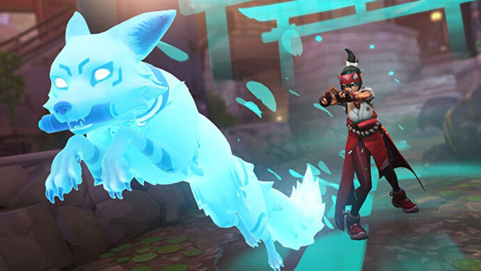 Kiriko là nhân vật duy nhất cần mở khóa thông qua Battle Pass