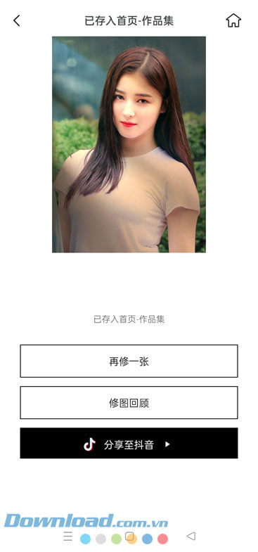 Tải, lưu ảnh hiệu ứng ánh nắng về điện thoại