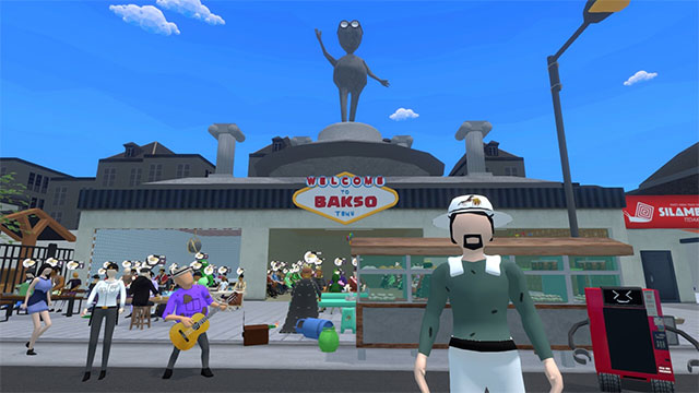Quản lý nhà hàng nổi tiếng thế giới trong khi chơi Bakso Simulator