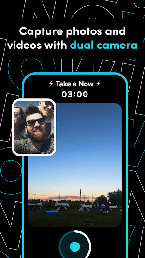 TikTok Now cho phép bạn chụp ảnh và quay video với cả camera trước và sau