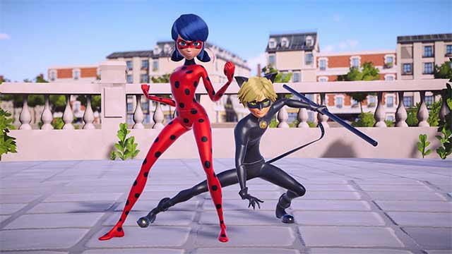 Trong game, bạn sẽ kiểm soát hai nhân vật chính Ladybug và Cat Noir
