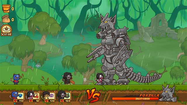 Strike Force Kitty có rất nhiều đối thủ và tên trùm lớn để bạn đối đầu và đánh bại