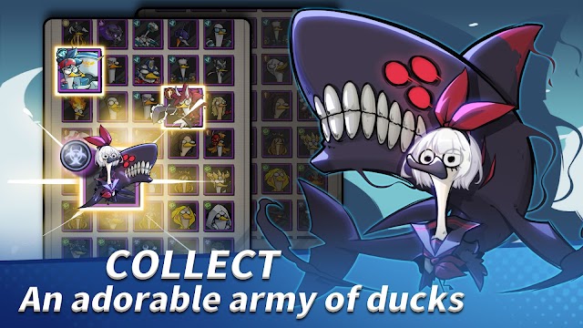 Thu thập và xây dựng một đội quân vịt mạnh mẽ trong game Merge Duck 2: Idle RPG