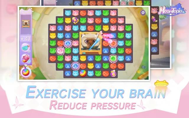 Tập thể dục bộ não với các màn chơi match-3