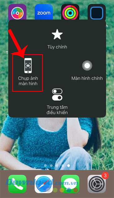Chụp ảnh màn hình iPhone