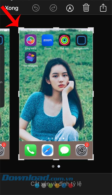 Chỉnh sửa ảnh chụp màn hình