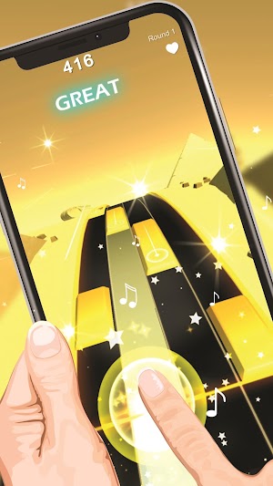 Piano Fever 3D Tiles cho bạn trải nghiệm các màn chơi âm nhạc vui nhộn