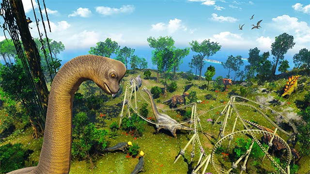 Primal Roar VR được trang bị công nghệ thực tế ảo mang đến trải nghiệm sống động như thật