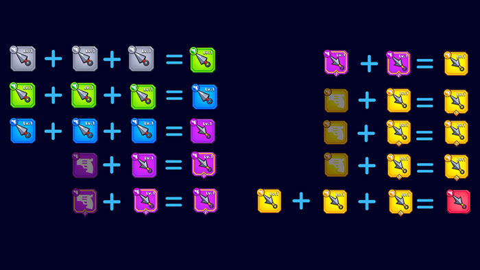 Tiến hóa vũ khí và kỹ năng là điều quan trọng giúp nhân vật mạnh mẽ hơn và đánh bại đám thây ma trong Survivor.io