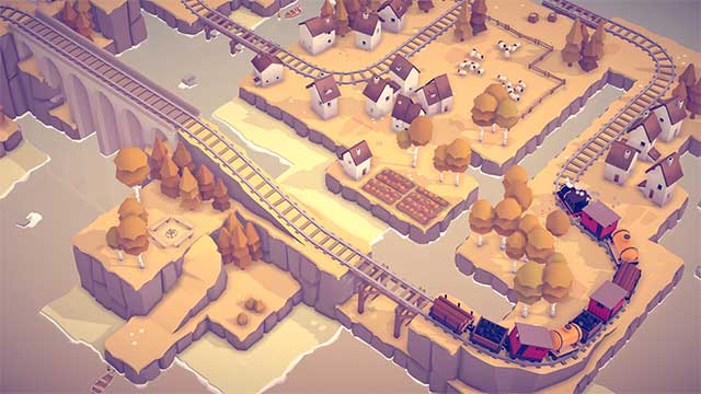 Islands & Trains là một trò chơi mô phỏng xây dựng hộp cát với gameplay thư giãn