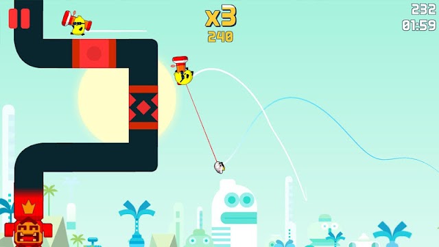 Sửu dụng chiếc lưỡi của mình để  treo, đu và quăng mình qua lại 