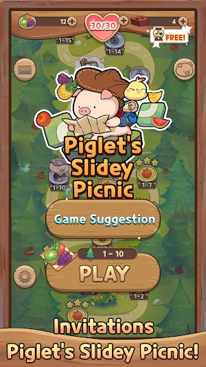 Piglet s Slidey Picnic là một trò chơi xếp hình trí tuệ vui nhộn
