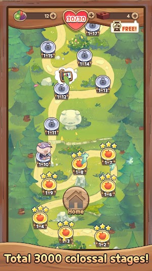Game có tới hơn 3000 màn chơi để bạn thưởng thức