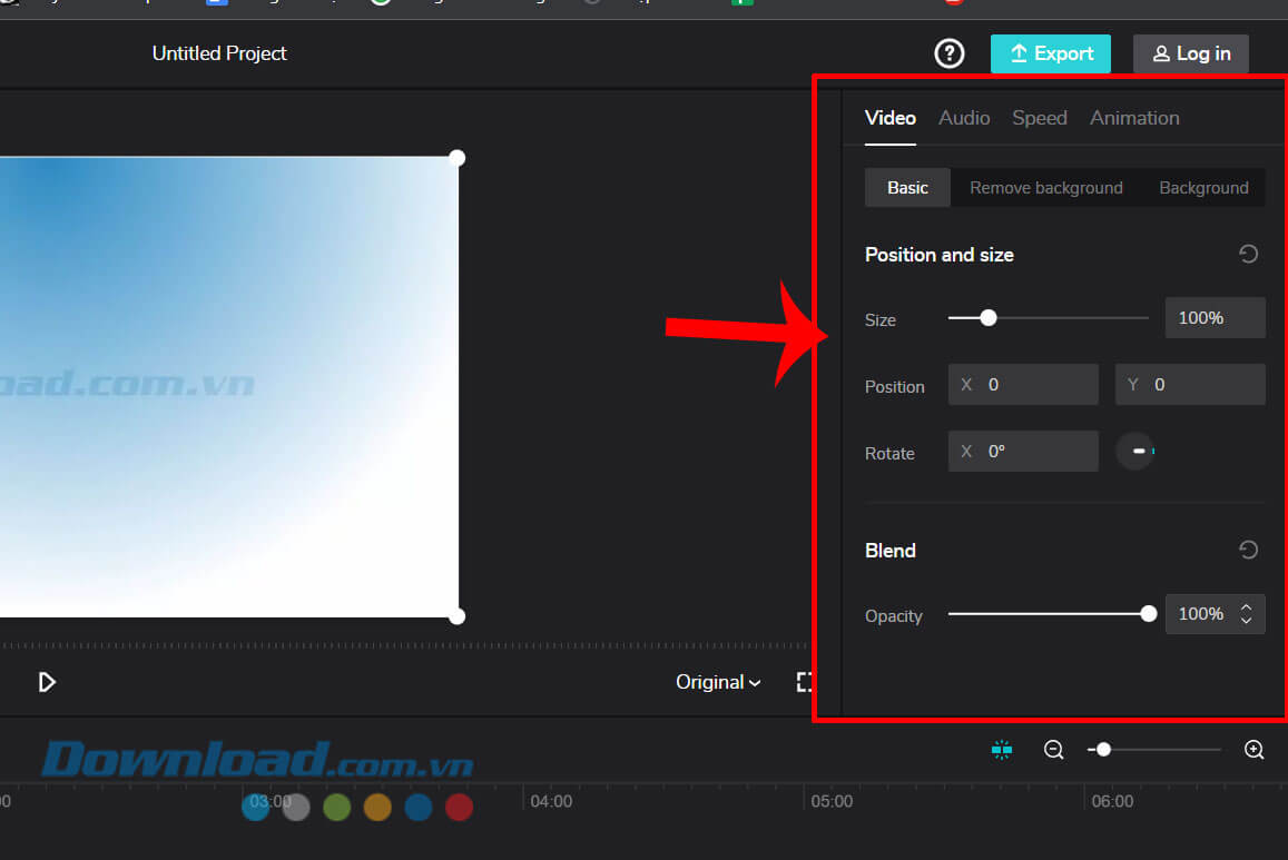 Điều chỉnh tốc độ phát, thu nhỏ hoặc phóng to video,...