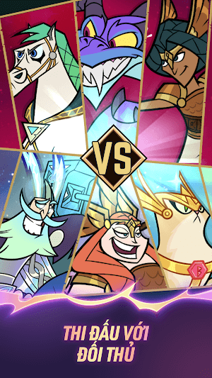 Viking Gods cho bạn tham gia vào cuộc chiến với các đối thủ thần thoại